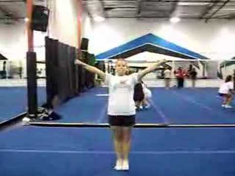 Can This Cheerleader do a Toe Touch?